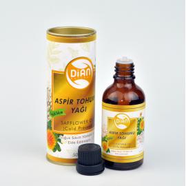 Aspir Tohumu Yağı 50 ml (Safflower Oil - Cold Pressed)