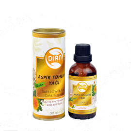 Aspir Tohumu Yağı 50 ml (Safflower Oil - Cold Pressed)