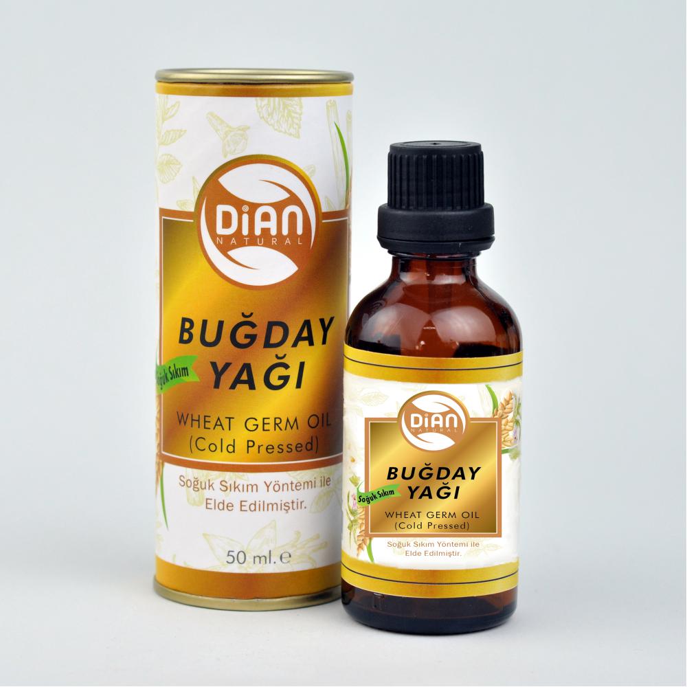 Buğday Yağı 50 ml– Soğuk Sıkım (wheat germ oil-  Cold Pressed)
