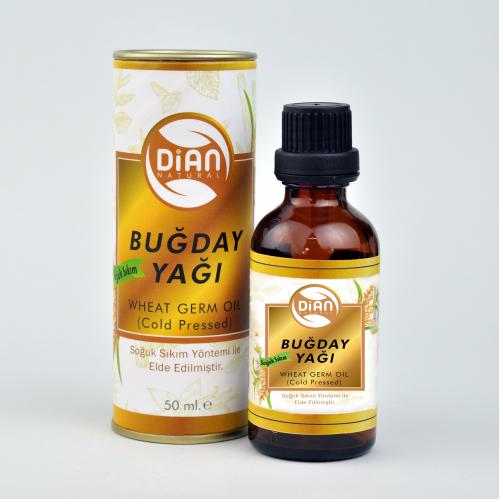 Buğday Yağı 50 ml– Soğuk Sıkım (wheat germ oil-  Cold Pressed)