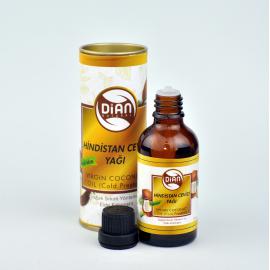 Hindistan Cevizi Yağı 50 ml- Soğuk Sıkım (Virgin Coconut Oil - Cold Pressed)