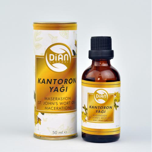 Kantoron Yağı 50 ml – Maserasyon (St. John's Wort Oil- Maceration)
